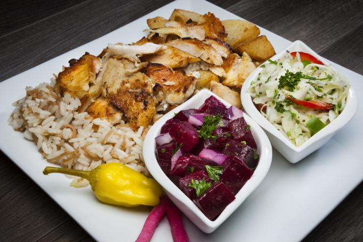 Le shish taouk est un plat emblématique de la cuisine moyen-orientale.